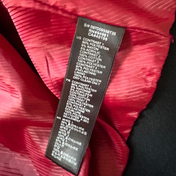 Navy crop jacket with bows - Picture 7 of 7